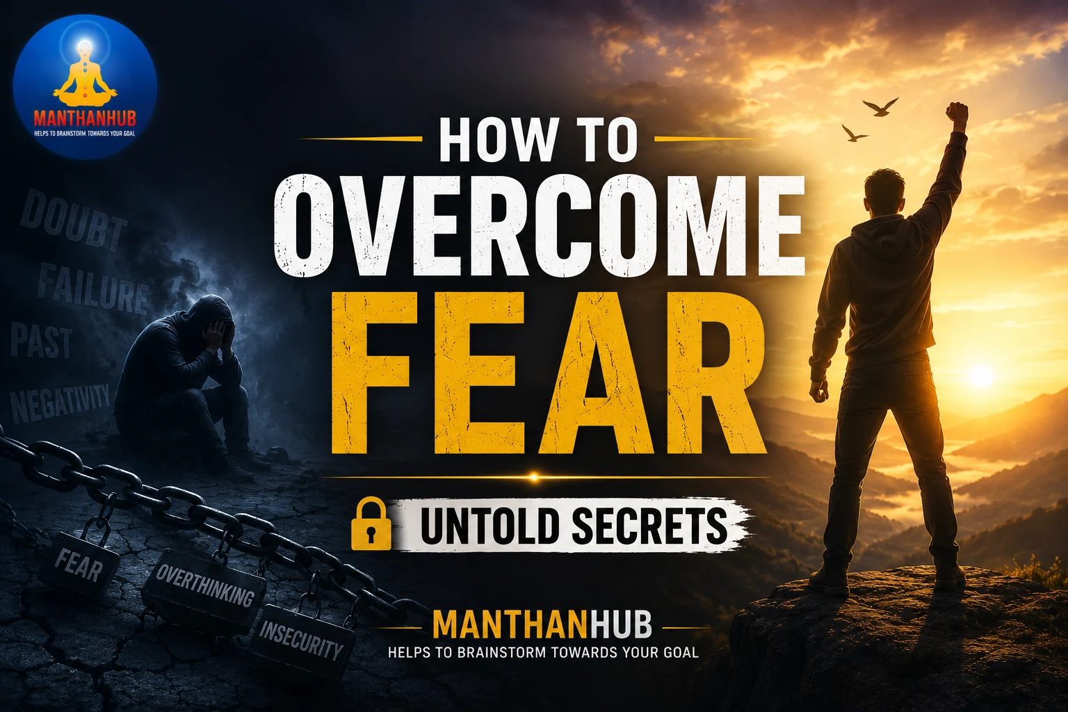 Read more about the article How to Overcome fear | Untold Secrets | Manthanhub
