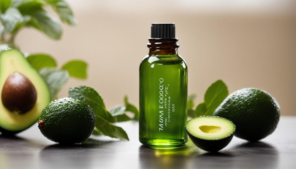 avocado oil and peppermint oil blend
