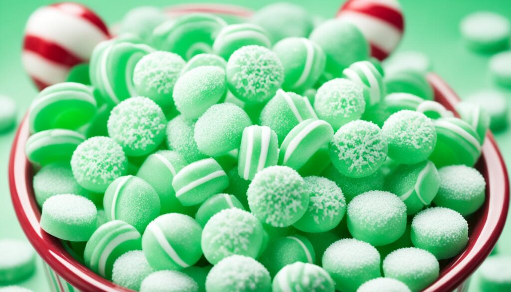 soft peppermint candy