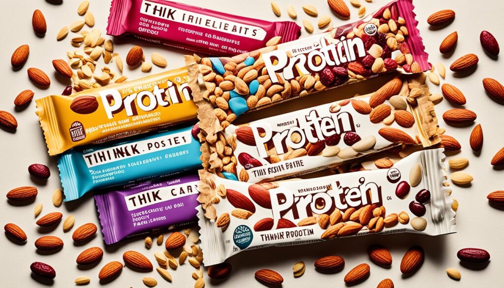 think protein bars ingredients