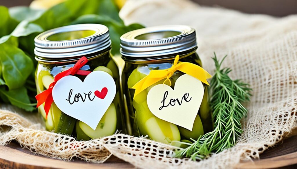 handmade emotional support pickle gifts