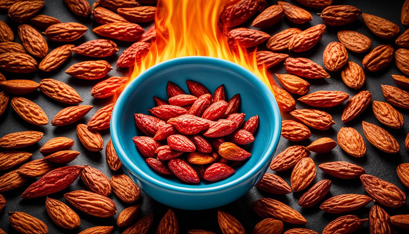 Blue Diamond Carolina Reaper Almonds Spicy Delicious Snack! (2024)