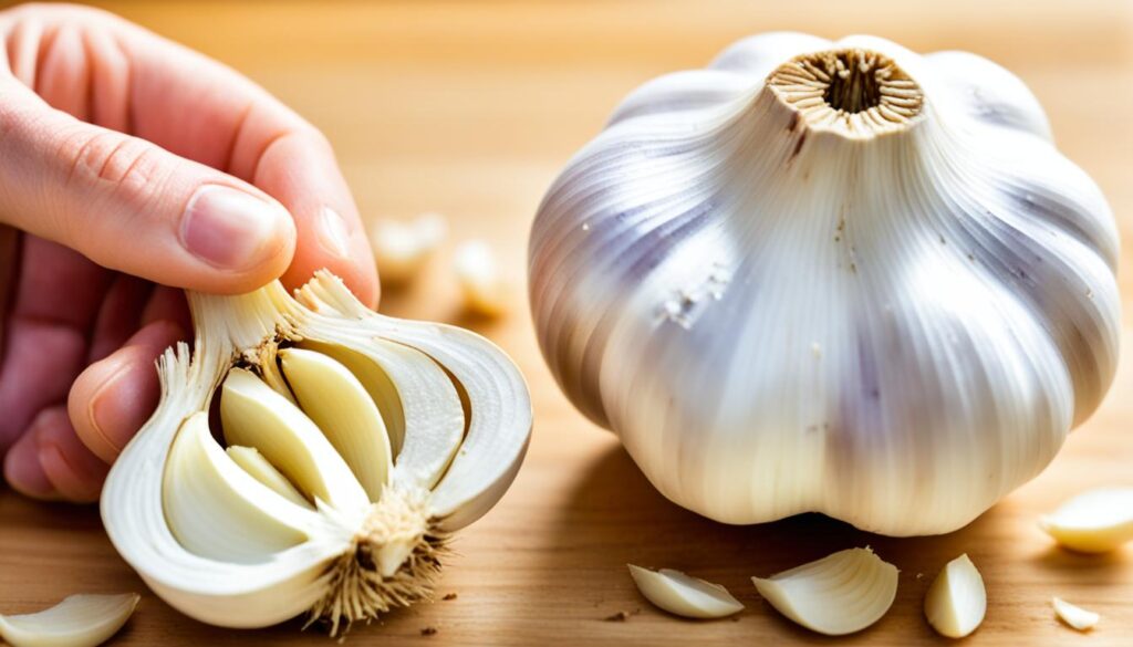garlic clove for toothache