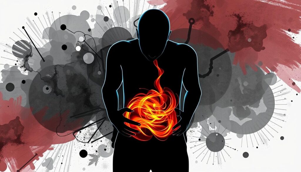 can stress cause stomach pain