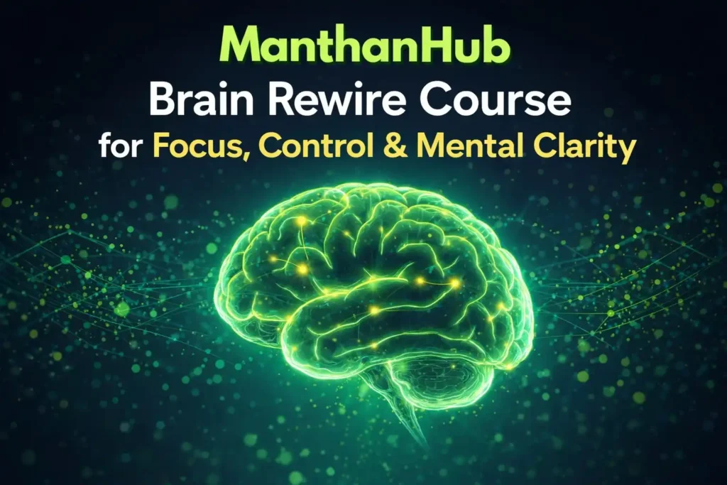 Improve Focus & Mental Clarity with ManthanHub Brain Rewire