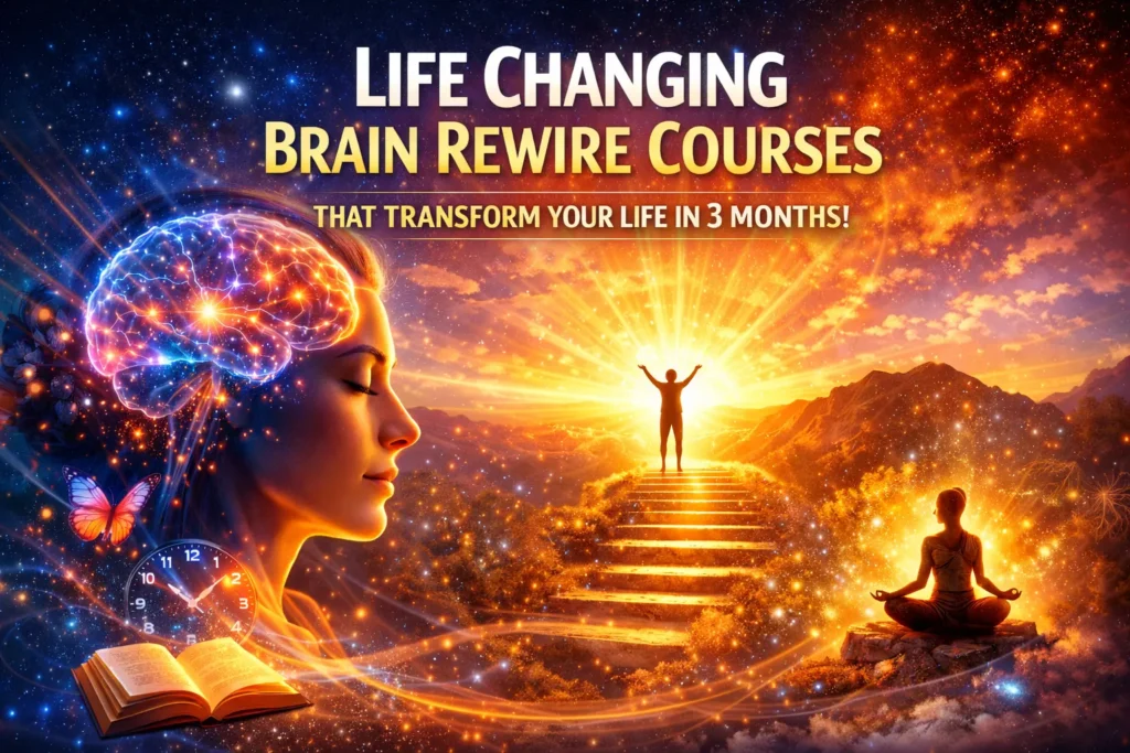 Life Changing Brain Rewire Courses That Transform Your Life in 3 Months