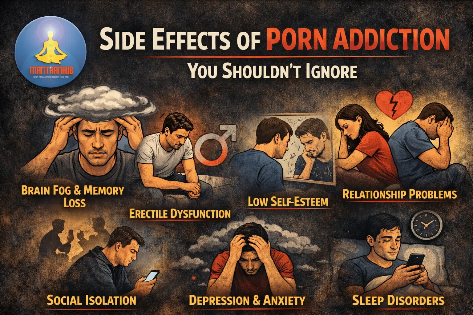 Read more about the article Porn Addiction Side Effects You Shouldn’t Ignore