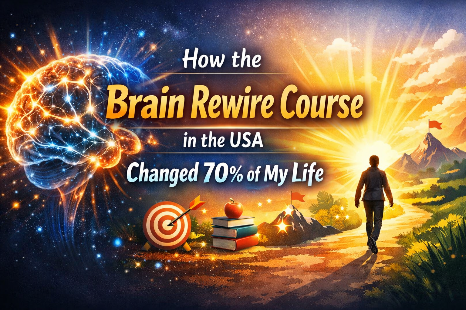 Read more about the article How the Brain Rewire Course in the USA Changed 70% of My Life?