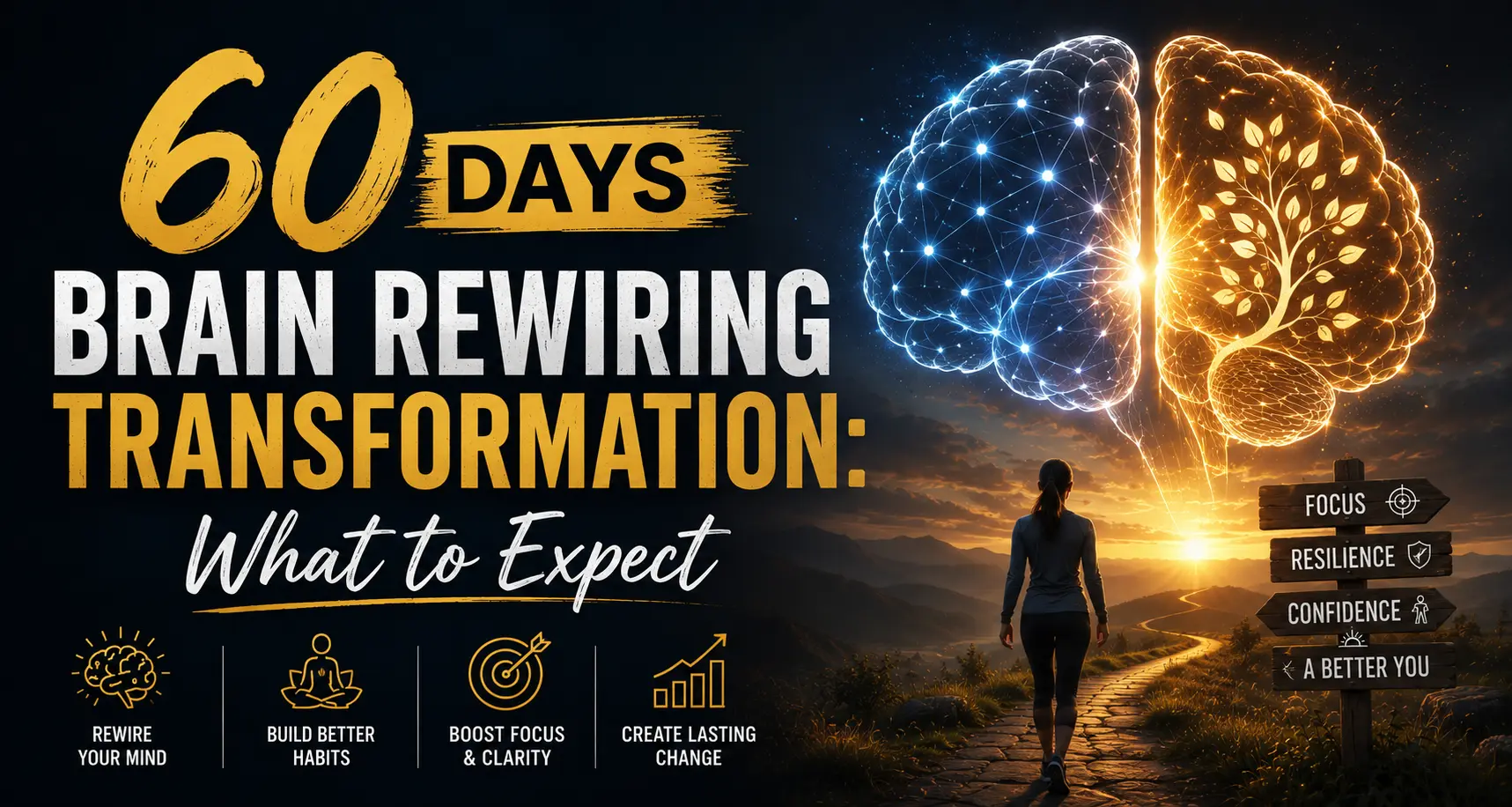 Read more about the article 60 Days Brain Rewiring Transformation: What to Expect