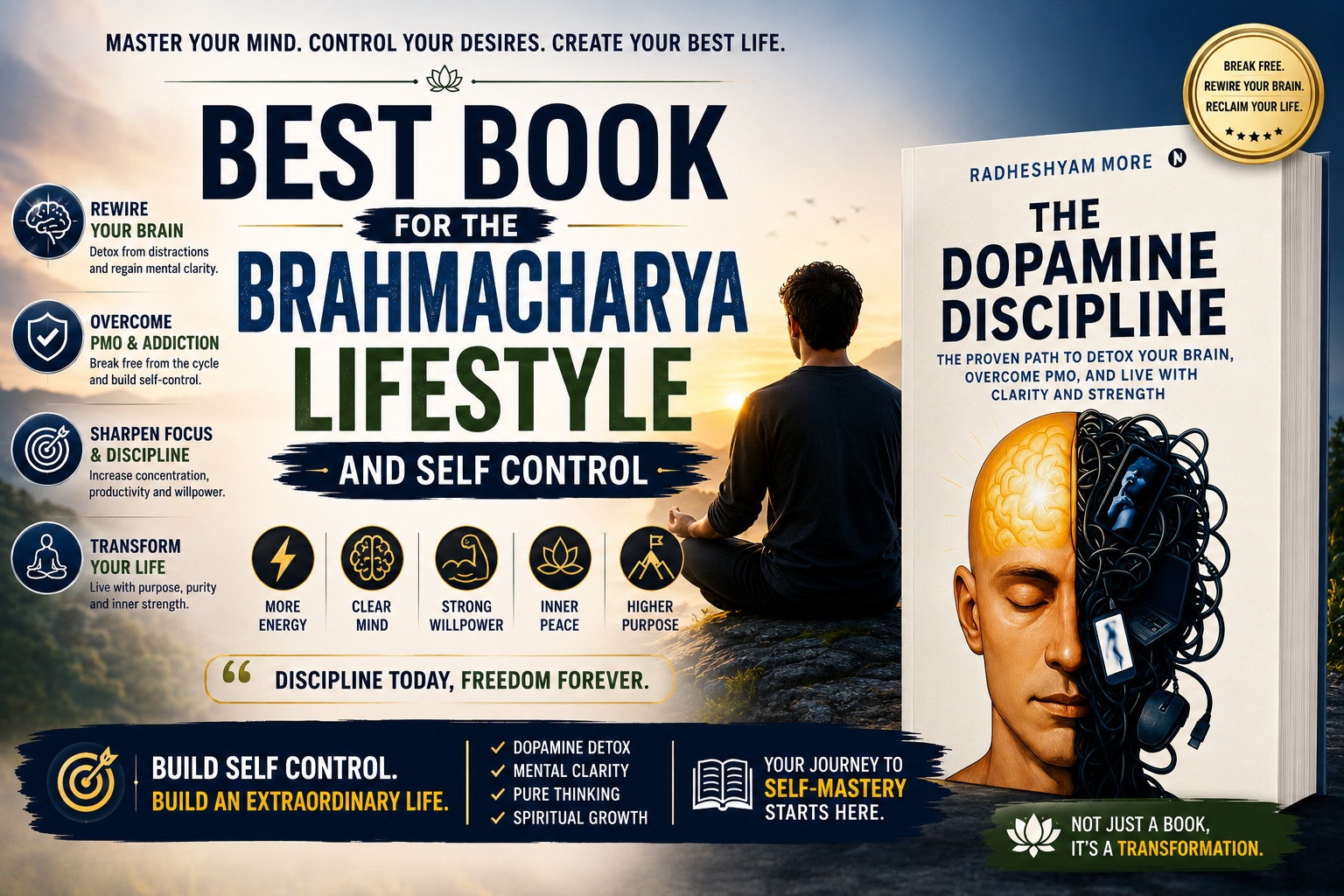 You are currently viewing Best Book for the Brahmacharya Lifestyle and Self Control
