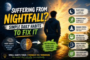 Suffering from Nightfall? Simple Daily Habits to Fix It