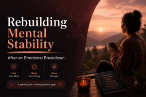 Rebuilding mental stability through self-care