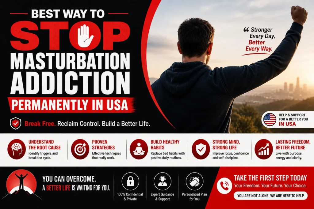 Best Way to Stop Masturbation Addiction Permanently in USA