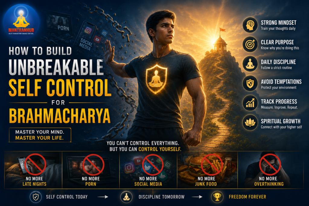 How to Build Unbreakable Self Control for Brahmacharya
