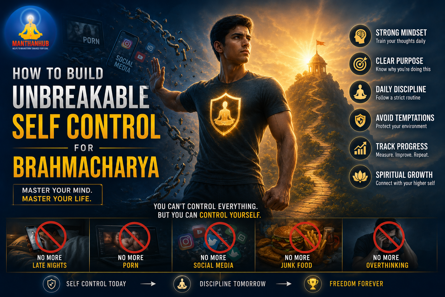 You are currently viewing How to Build Unbreakable Self Control for Brahmacharya